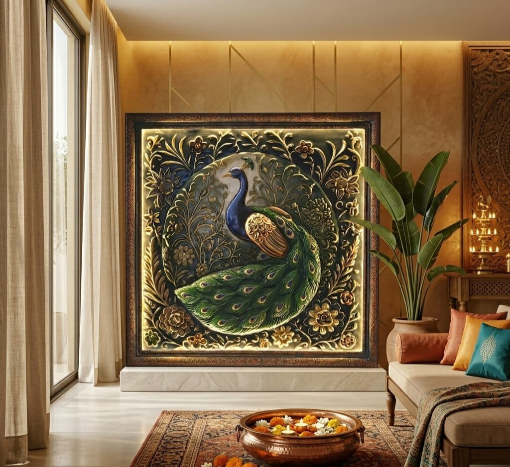 The Royal Emerald Peacock